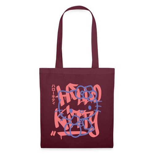Borsa tessuto hello kitty - tessuto,