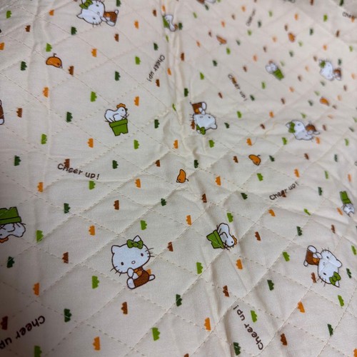 Tessuto trapuntato hello kitty - trapuntato,